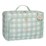 Mala Vintage + Bolsa Everyday Margaridas Menta - Masterbag