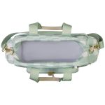 Mala Vintage + Bolsa Everyday Margaridas Menta - Masterbag