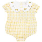 Body Romper c/ golinha em algodão egípcio Patinhas - Mini & Co.