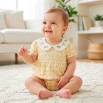 Body Romper c/ golinha em algodão egípcio Patinhas - Mini & Co.