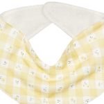 Babador Bandana em atoalhado Patinhas - Mini & Co.