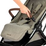Travel System Trio Eva³ Luxe Carinho + Bebê Conforto + Base Twillic Truffle - Maxi-Cosi