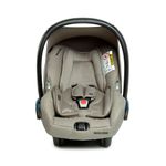 Travel System Trio Eva³ Luxe Carinho + Bebê Conforto + Base Twillic Truffle - Maxi-Cosi