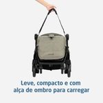 Travel System Trio Eva³ Luxe Carinho + Bebê Conforto + Base Twillic Truffle - Maxi-Cosi