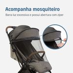 Travel System Trio Eva³ Luxe Carinho + Bebê Conforto + Base Twillic Truffle - Maxi-Cosi