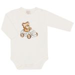 Body longo c/ Calça em algodão egípcio Ursinhos - Mini & Co.