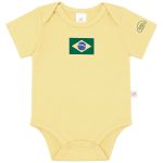 Kit Copa Brasil Body + Necessaire + Lenços + Colônia - Up Baby + João e Maria Cimed