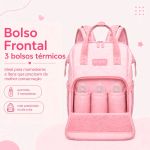 Mochila de Maternidade Multifuncional Dozy Girls Rosa - Fisher Price