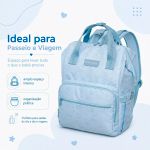 Mochila de Maternidade Multifuncional Dozy Boys Azul - Fisher Price