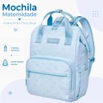 Mochila de Maternidade Multifuncional Dozy Boys Azul - Fisher Price