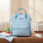 Mochila de Maternidade Multifuncional Dozy Boys Azul - Fisher Price