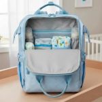 Mochila de Maternidade Multifuncional Dozy Boys Azul - Fisher Price