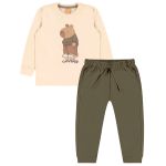 Camiseta e Calça em moletom Capivara - Up Baby