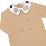 Macacão longo c/ golinha em algodão egípcio Urso Esportes - Mini & Co.