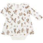 Body Vestido longo em algodão egípcio Ursinhas - Mini & Co.