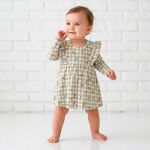Body Vestido longo em algodão egípcio Raposinha - Mini & Co.