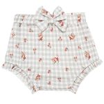 Body curto c/ Short em algodão egípcio Camponesa - Mini & Co.