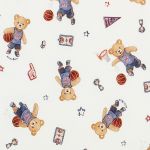Manta em algodão egípcio Urso Esportes - Mini & Co.