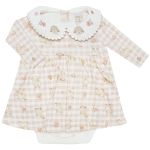 Body Vestido longo em algodão egípcio Ovelhinhas - Mini & Co.