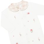 Macacão longo c/ golinha em tricot Ursinhas - Mini & Co.