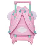 Mochila de Rodinhas Lilica Happy Sky Rosa - Lilica & Tigor