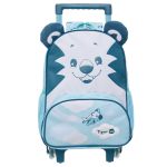 Mochila de Rodinhas Tigor Happy Pilot Azul - Lilica & Tigor