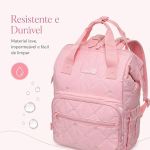 Mochila Maternidade Multifuncional Lilica Ripilica Comfy Rosa - Lilica & Tigor