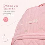 Mochila Maternidade Multifuncional Lilica Ripilica Comfy Rosa - Lilica & Tigor