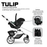 Bebê Conforto Tulip Deep Black  (0-13kg) - ABC Design