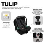 Bebê Conforto Tulip Deep Black  (0-13kg) - ABC Design