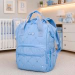 Mochila Maternidade Multifuncional Tigor Tigre Comfy Azul - Lilica & Tigor