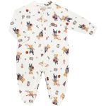 Macacão longo c/ zíper em algodão egípcio Urso Esportes - Mini & Co.