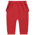 Body longo c/ Calça (Mijão) em algodão egípcio Camponesa - Mini & Co.