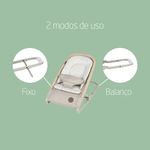 Cadeira de Descanso e Balanço 2 em 1 Kori Classic Oat - Maxi Cosi