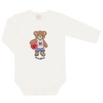 Body longo c/ Calça em algodão egípcio Urso Esportes - Mini & Co