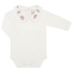 Body longo c/ golinha em ribana canelada Ursinhas - Mini & Co.
