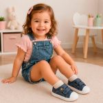 Tênis Infantil Star Kids Comfort Marinho Calce Fácil - Pimpolho
