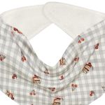 Babador Bandana em atoalhado Camponesa - Mini & Co.