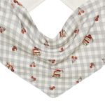 Babador Bandana em atoalhado Camponesa - Mini & Co.