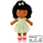 Boneca de Pano Laura 35 cm - Zip