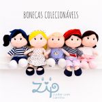 Boneca de Pano Laura 35 cm - Zip