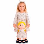 Boneca de Pano Clara 35 cm - Zip