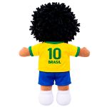 Boneco de Pano Léo Jogador Brasil 35 cm - Zip