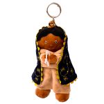 Chaveiro de Pelúcia Nossa Senhora Aparecida 15 cm - Zip
