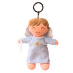 Chaveiro de Pelúcia Anjo da Guarda Azul 15 cm - Zip