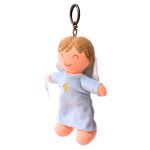 Chaveiro de Pelúcia Anjo da Guarda Azul 15 cm - Zip