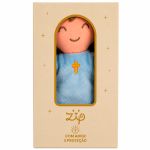 Chaveiro de Pelúcia Anjo da Guarda Azul 15 cm - Zip
