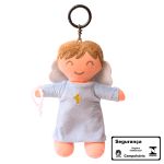 Chaveiro de Pelúcia Anjo da Guarda Azul 15 cm - Zip