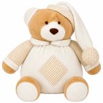 Pelúcia Urso Nino com Chocalho 22 cm - Zip