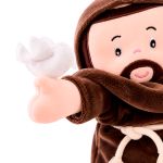 Boneco Religioso São Francisco de Assis 32 cm - Zip